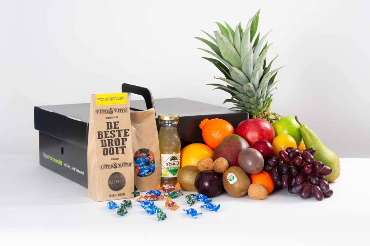 Fruitmand groot Grieppakket fruitmand groot grieppakket