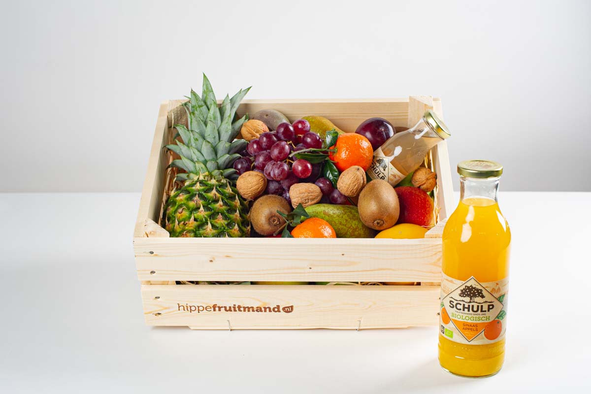 Hippe Fruitkist Jus d orange groot Fruitkist jus d'orange