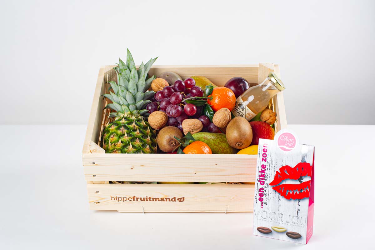 Hippe Fruitkist dikke zoen Groot fruitkist groot Dikke zoen