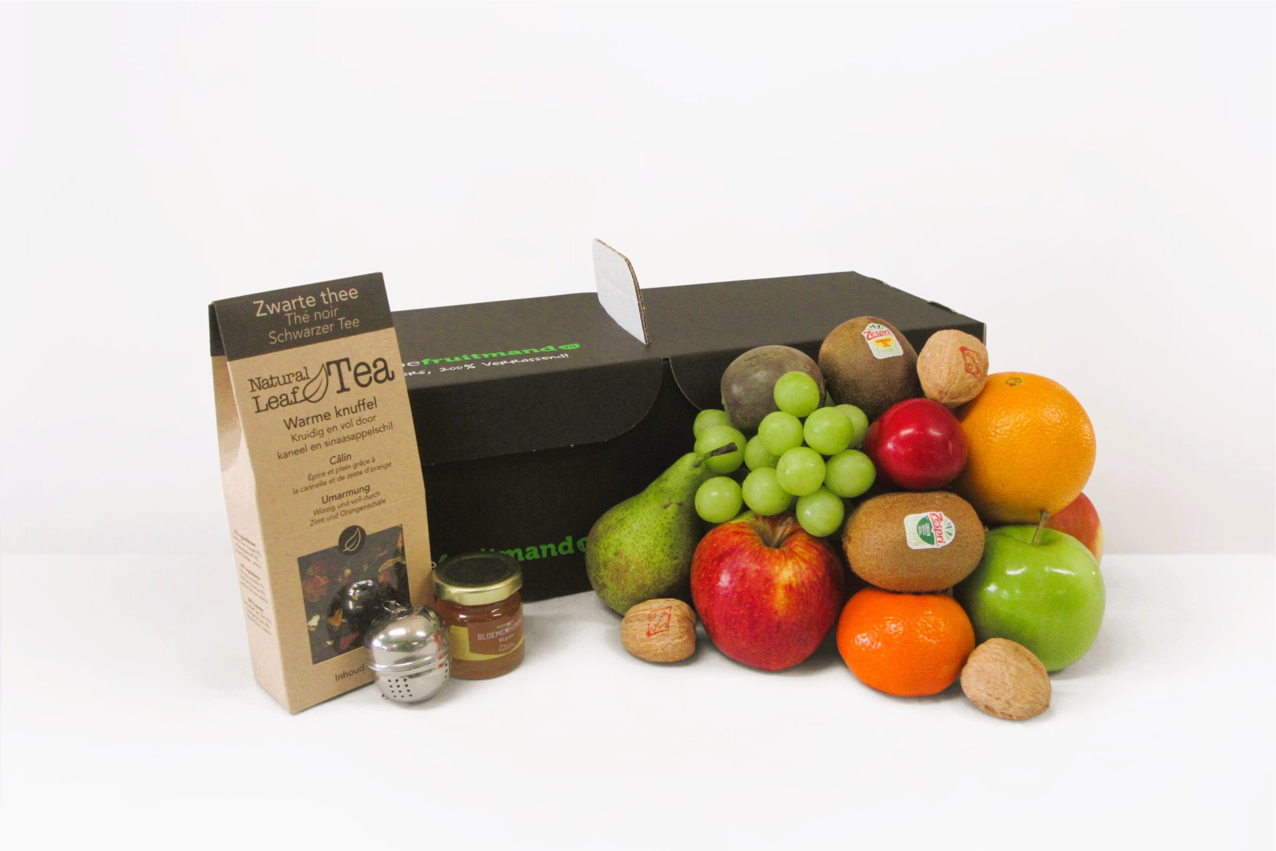Fruitmand small zwarte thee Fruitmand zwarte thee