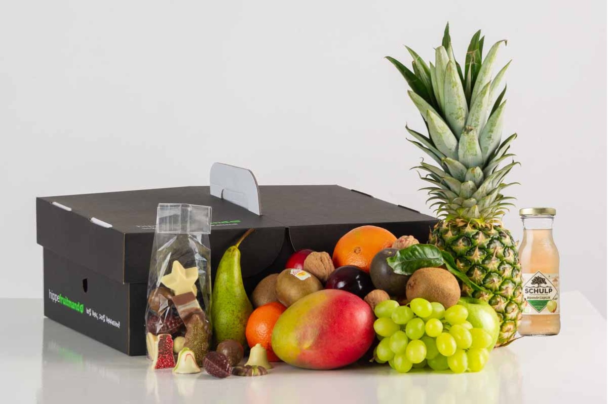 Fruitmand groot Kerst Fruitmand groot Kerst