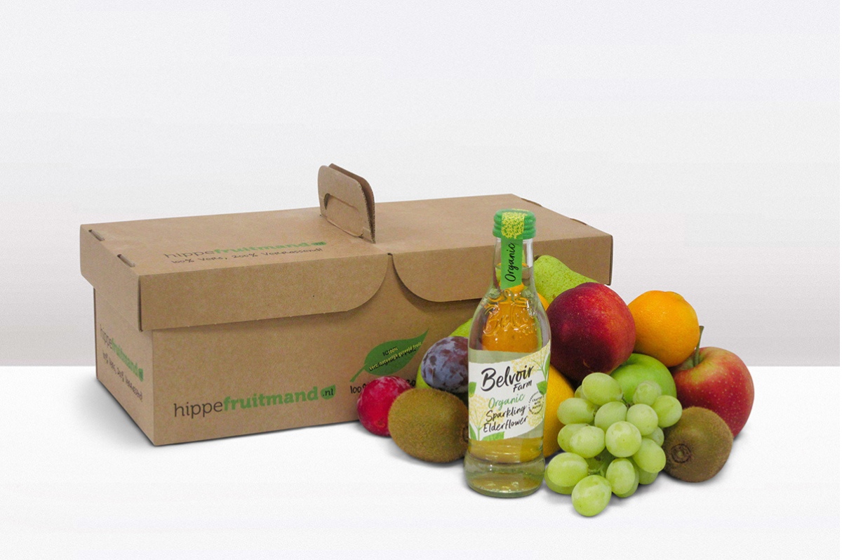 Fruitmand Puur natuur Eldenflower Fruitmand puur bnatuur